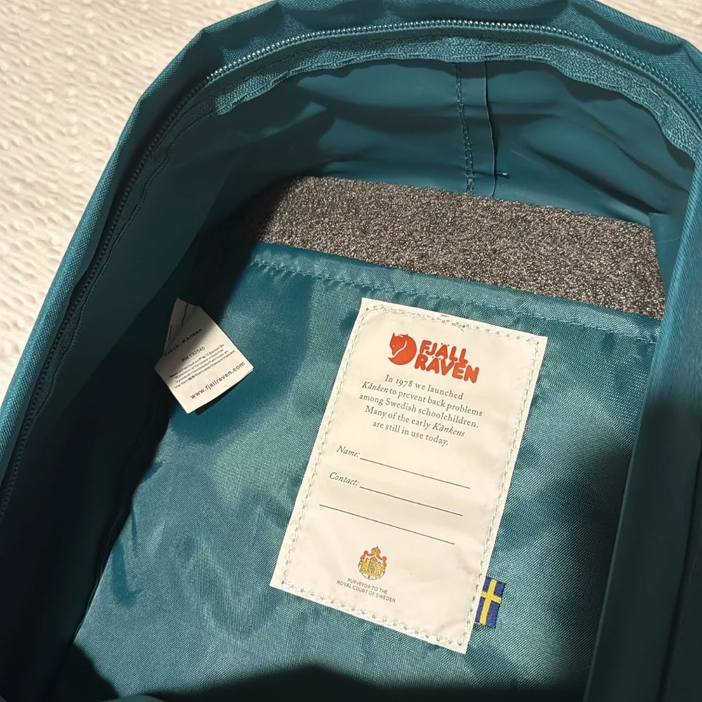 Fjallraven Kanken mini backpack Ocean Green